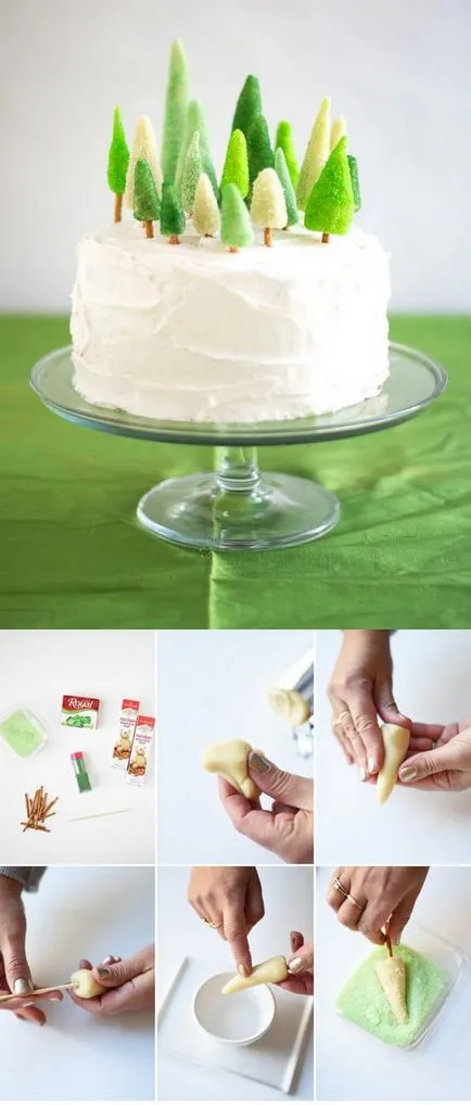 Cum de a decora un tort de la domiciliu idei foto
