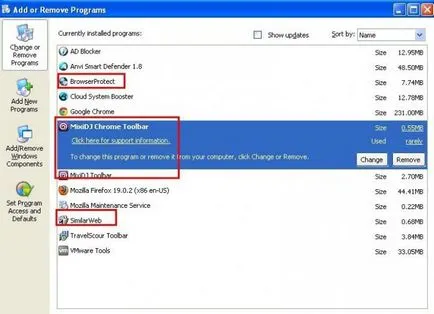 Cum de a elimina websearch din browser