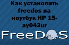 Cum se instalează pe un laptop HP FreeDOS 15-ay043ur, stabilind ferestre și servere Linux