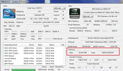 Cum știu ce RAM instalat în computer prin intermediul ferestrelor, bios și