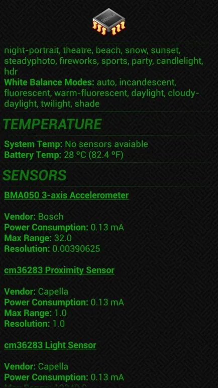 Cum pentru a afla caracteristicile telefonului pe Android (Android) Cum pentru a afla caracteristicile telefonului pe Android