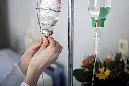 Dropper cu pancreatită precum și în unele cazuri, sunt folosite