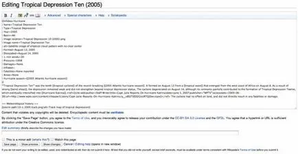 Turnarea în enciclopedia ca Wikipedia pentru a obține în (pentru a crea o pagină de Wikipedia) Turnarea în enciclopedia ca o scădere în Wikipedia