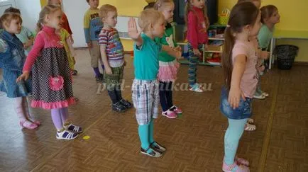 Rezumatul activității educaționale comune în grupul de mijloc