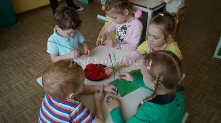 Rezumatul activității educaționale comune în grupul de mijloc