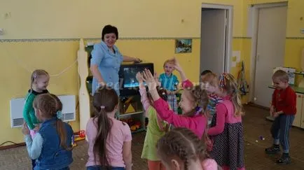 Rezumatul activității educaționale comune în grupul de mijloc