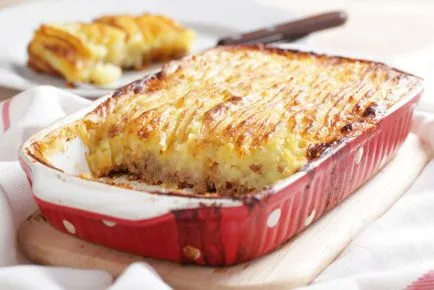 caserola de cartofi cu carne tocată la cuptor ca o rețetă grădiniță în trepte (cartof) caserola de cartofi cu carne tocată în cuptor la grădiniță un pas cu pas reteta
