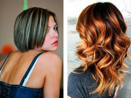 Colorat imagine parul inchis la culoare și părul blond în 2017