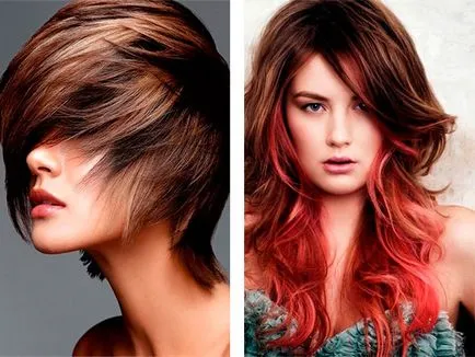 Colorat imagine parul inchis la culoare și părul blond în 2017