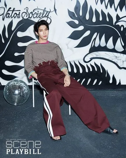 Ken și Leo de la vixx într-o revistă de muzică - scena playbill!