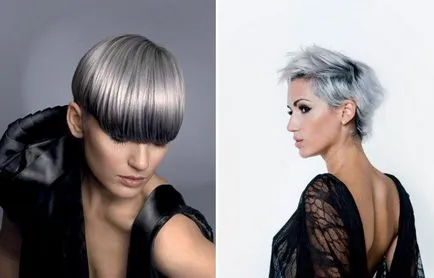păr Creative colorat în 2017 pe scurt păr mediu și lung (foto)