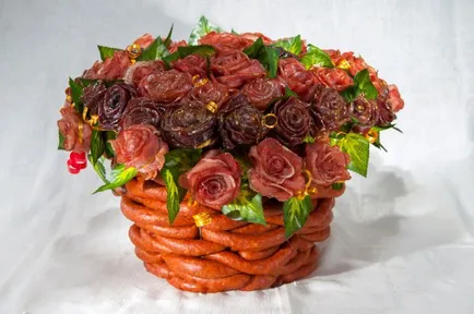 Design-ul frumos de carne și brânzeturi produse în casă