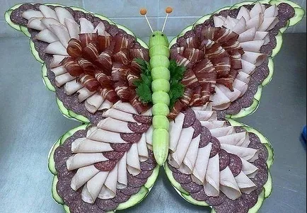 Design-ul frumos de carne și brânzeturi produse în casă
