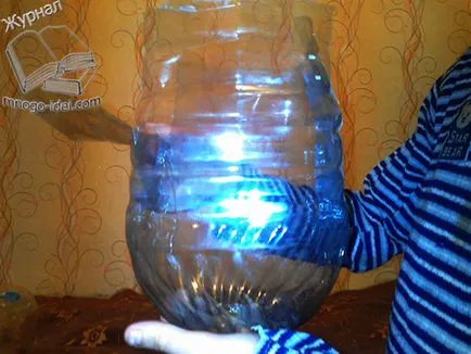 Coasta din sticle de plastic și pachete master-class