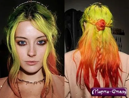 Tutoriale Creative foto și video pictura de păr pe părul de lungimi diferite