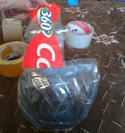 Coasta din sticle de plastic și pachete master-class
