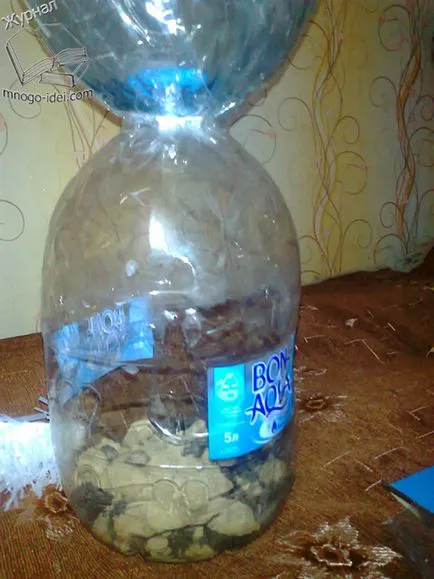 Coasta din sticle de plastic și pachete master-class