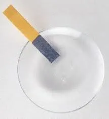 Un test de turnesol - un indicator universal pentru a determina gradul de aciditate și alcalinitate