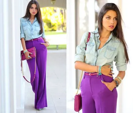 Vara 2017 hit-uri - pantaloni de culoare! Cum și ceea ce au nevoie să poarte (pantaloni) Vara 2017 hit-uri - pantaloni de culoare! Cum și ceea ce au nevoie să poarte