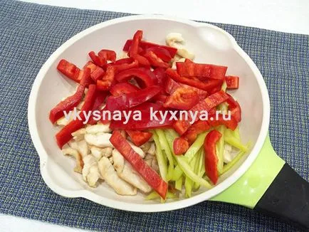 fajitas mexican cu pui