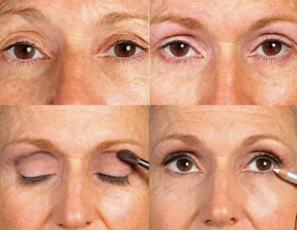 Make-up pentru secolul iminentă și crește tehnicile de pulverizare pentru ochi