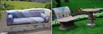 Mozaic în țară cu propriile lor mâini, o fotografie mozaic idei decor