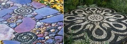Mozaic în țară cu propriile lor mâini, o fotografie mozaic idei decor