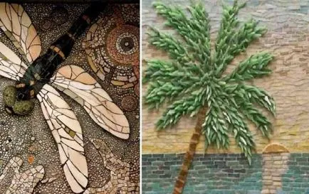 Mozaic în țară cu propriile lor mâini, o fotografie mozaic idei decor