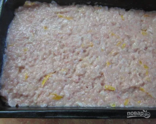 caserolă de carne în rețetă grădiniță cu o fotografie