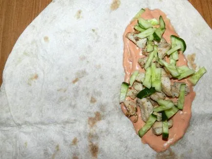 Cum de a găti shawarma acasă cu carne de pui (Cook) Cum de a găti shawarma acasă cu carne de pui