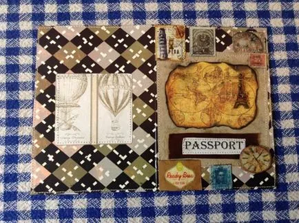 Acoperiți pentru un pașaport în domeniu scrapbooking trei opțiuni într-o clasă de master (trageți acul partea greșită) Acoperiți pe pașaportul în domeniu scrapbooking trei opțiuni într-o singură clasă de master-
