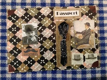 Acoperiți pentru un pașaport în domeniu scrapbooking trei opțiuni într-o clasă de master (noduri sigure cut) Acoperiți pe pașaportul în domeniu scrapbooking trei opțiuni într-o singură clasă de master-