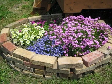 Garduri și garduri pentru paturi si paturi de flori, cu propriile lor mâini