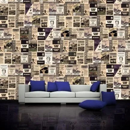 Wallpaper pentru camera - fotografie de design, selectați orice imagine de fundal