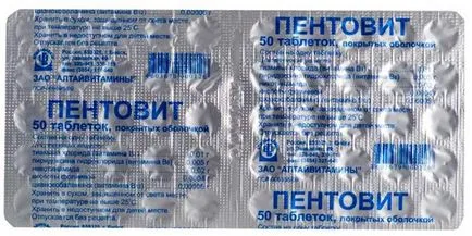 vitamine Pentovit pentru a îmbunătăți funcțiile sistemului nervos (cum să facă)