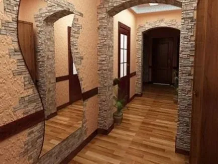 Finisare coridor de piatra decorativa ca dreptul de a stabili o piatră i pentru a alege (de finisare) Finisare coridor de piatra decorativa ca dreptul de a stabili o piatră am alege