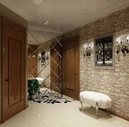 Finish coridor de piatra opțiuni artificiale decorative, materiale de instruire video, fotografii