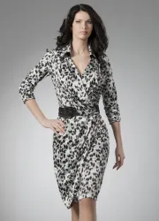 rochie wraparound