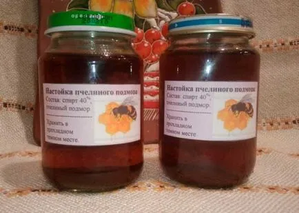 Podmore ceară de albine și tratarea prostatita ca de gătit, tratament, contraindicații