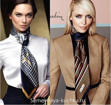 Salul și eșarfă pe strat (25 de idei cum de a lega), o mână de familie (Scarf) Salul și eșarfă pe strat (25 de idei cum de a lega), o mână de familie