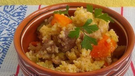 Mei gruel pe apă - 5 pas cu pas rețete cu fotografii