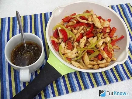 Rețetă pentru fajitas mexican cu pui