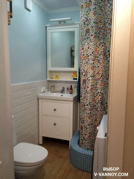 Renovat baie de dimensiuni mici de 2-4 metri pătrați - 40 de fotografii