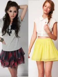 Din ceea ce sa poarte fusta sifon (sifon) Din ceea ce sa poarte fusta sifon