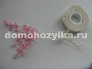 Sakura șirag de mărgele de propriile mâini-o metodă de fabricare a unei fotografii (dvs.) Sakura șirag de mărgele hands-o metodă proprie de fabricare a unei fotografii