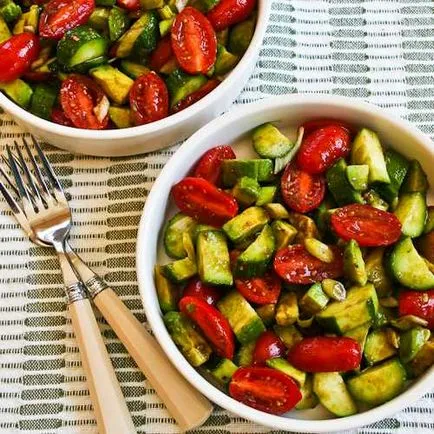 Tomate și castravete 1