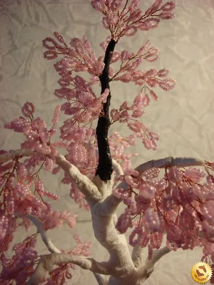 Sakura șirag de mărgele cu mâinile sale, o clasă de master pentru începători, țesut cu pas cu pas fotografii