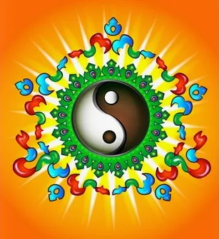 Simbolul yin yang - adica in Feng Shui