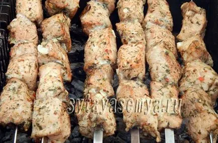 apă minerală de porc pe un pas cu pas fotografii reteta (gatiti gratar de carne de porc) apă minerală de porc pe un pas cu pas reteta fotografii