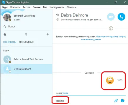 caracteristici ascunse în Skype